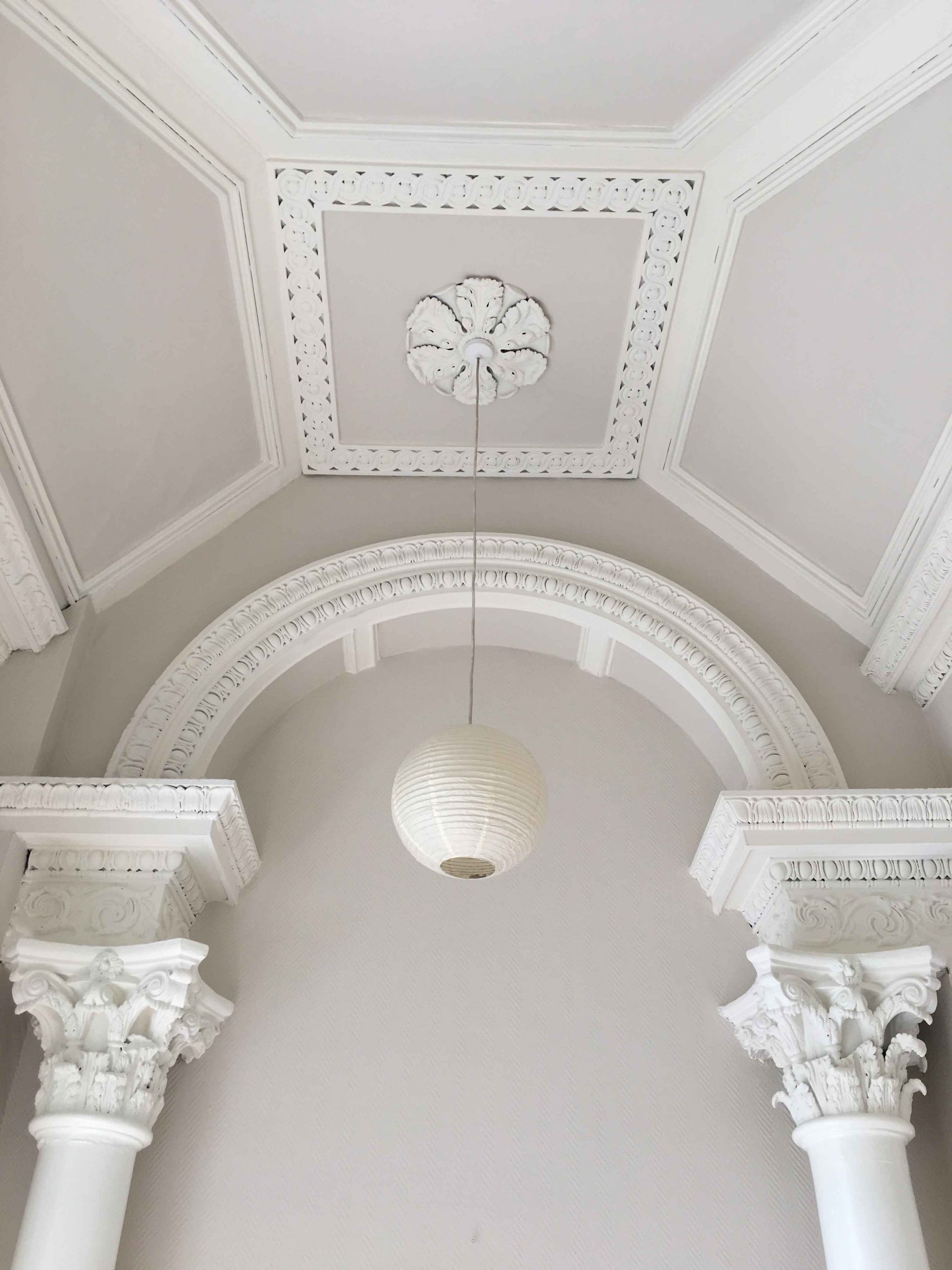 Ceiling and cornice painting and restoration experts in period houses by Impressions Painters and Decorators in Dublin