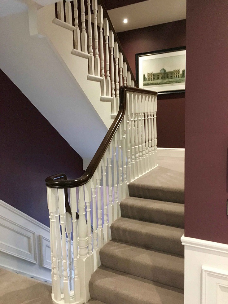 Halls stairs and landing painters and restoring in Dublin Impressions Painting and Decorating