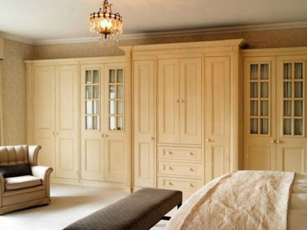 Bespoke hand painted bedroom furniture and wardrobe painters in Dublin Impressions Painting and Decorating in Foxrock Dublin