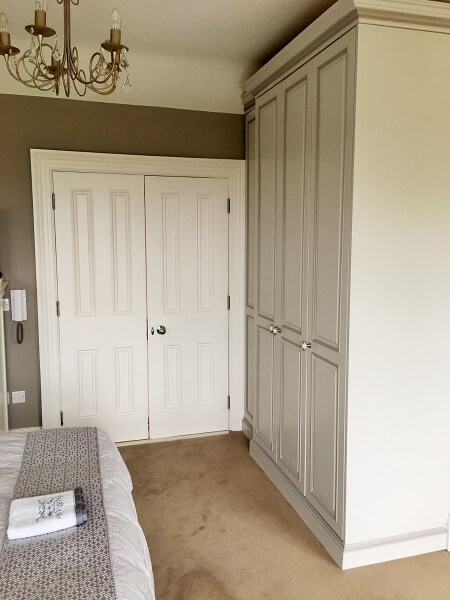 Bespoke hand painted wardrobes and bedroom furniture by Impressions Painters and Decorators