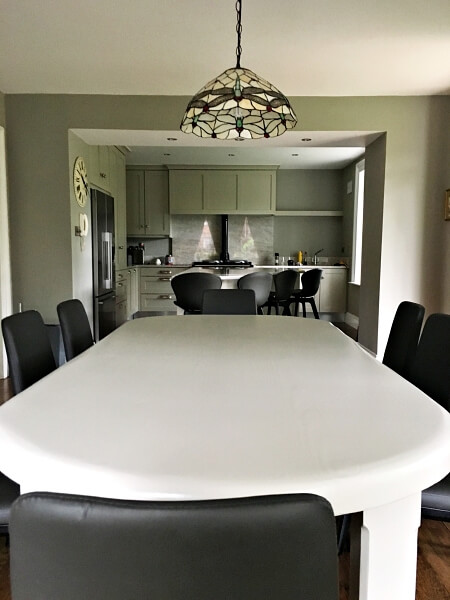 Dining room table and furniture painters Impressions table and furniture painters in South Dublin
