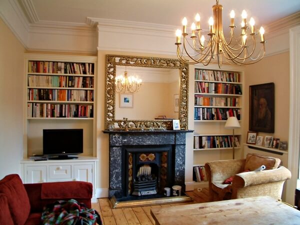 Hand painted living room furniture by trusted painters Impressions furniture Painting and Decorating