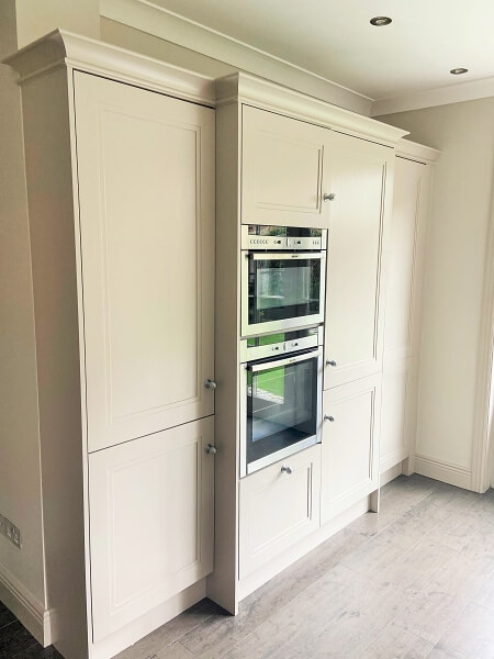 Handpainted kitchen cabinets in Blackrock by Impressions Painters and Decorators Dublin