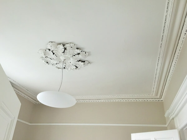 Period house ceiling restoration and painting by Impressions Painting and Decorating in Glenageary (2)