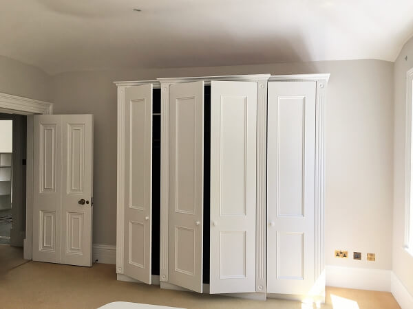 Professional bedroom furniture and wardrobe painters by Impressions Painters and Decorators