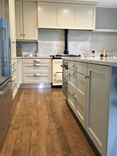 Professional hand painted bespoke kitchen painters in Rathmines Impressions Kitchen Painters in Dublin