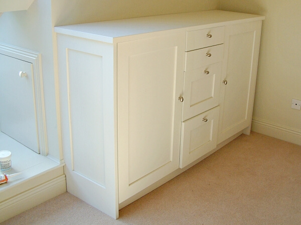 Recommended hand painted bespoke bedroom furniture cabinet painters in Cabinteely Impressions cabinet Painters and Decorators