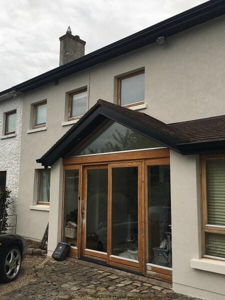 Velux windows before being painted by Impressions painting and decorating in Glenageary