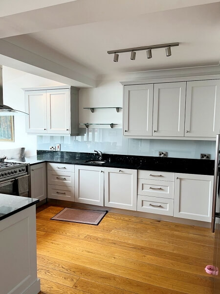Handpainted kitchen cabinets in Glenageary by Impressions Painting and Decorating near me