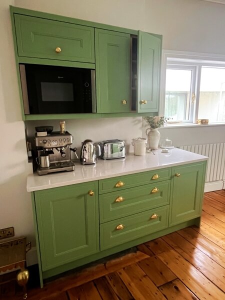 Impressions hand painted kitchen cabinet painters and decorators in Ranelagh