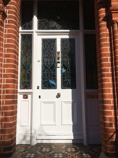 Impressions expert Georgian and Victorian period front door painting and restoration in Terenure Dublin