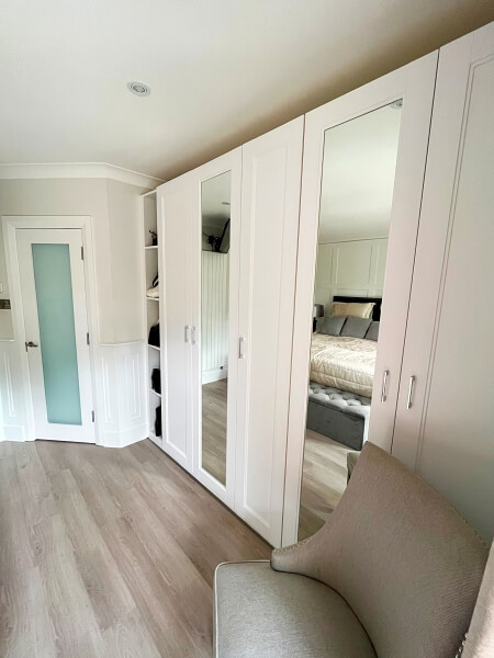 Full bedroom wardrobe painters and decorators near me Impressions painting and deorating south dublin