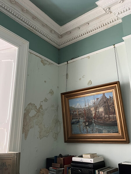 Period house room water damage Dublin Impressions Painting and Decorating