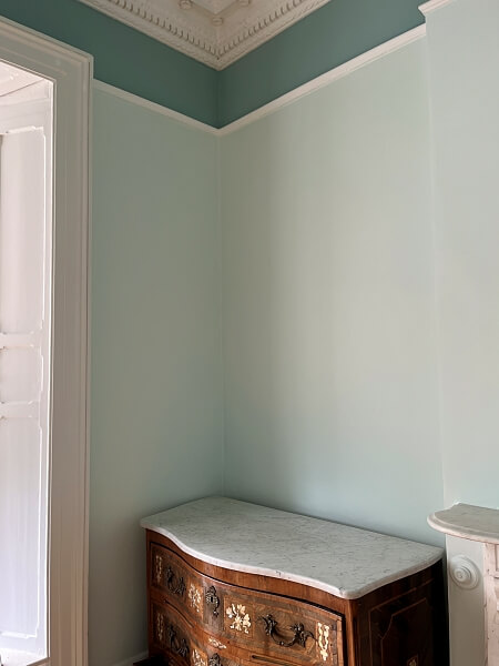 Period house room water damage plastering and painting Dublin Impressions Painting and Decorating